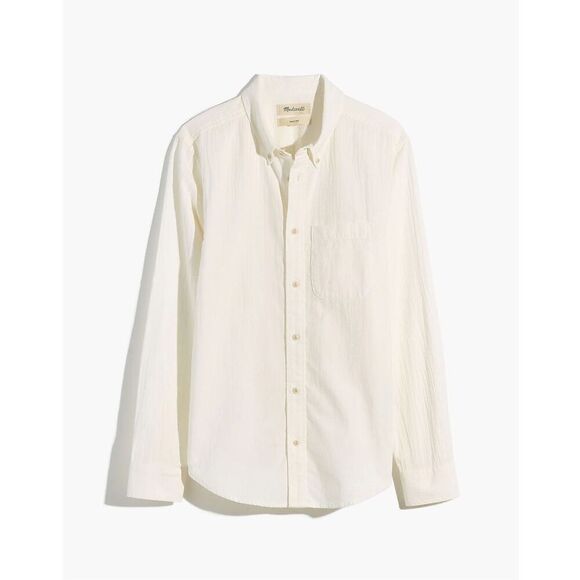 $75 Madewell relaxed button down shirt size medium m2 - Picture 1 of 6
